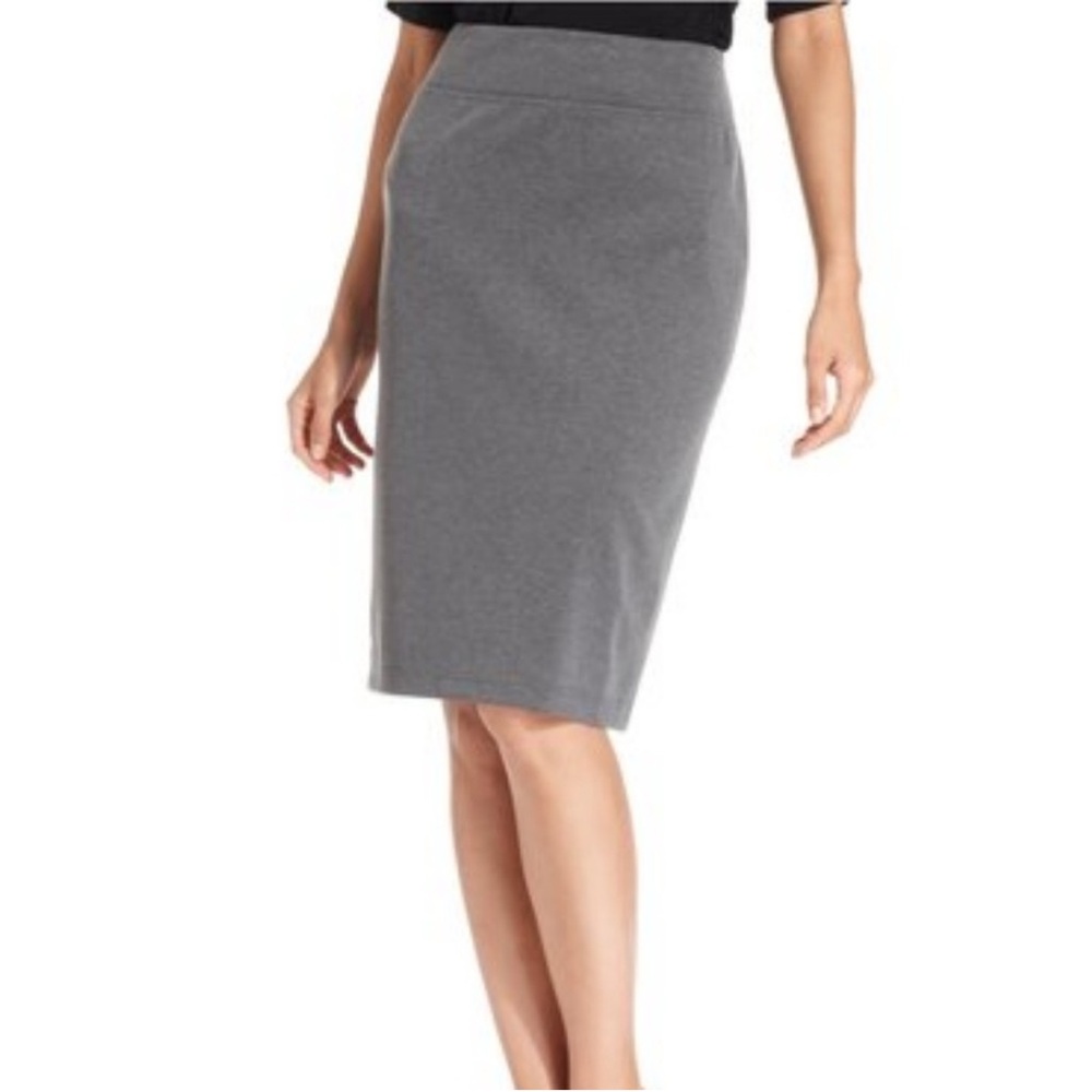 Alfani Classic Gray Pencil Skirt Size 12